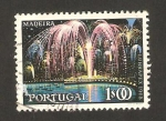 Stamps Portugal -  lubrapex, exposición filatelica internacional de  funchal, fuegos artificiales