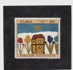 Sellos de America - Cuba -  Dibujos infantiles
