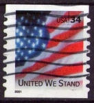 Sellos de America - Estados Unidos -  United we stand