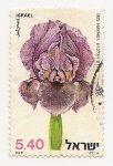 Stamps Israel -  Orquídeas (Iris Ahynei)