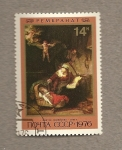 Stamps Russia -  Cuadros de Rembrandt 3n el Hermitage