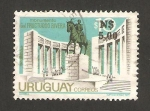 Stamps Uruguay -  monumento al general fructuoso rivera