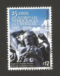 Stamps Uruguay -  25 anivº del retorno a la democracia en Uruguay