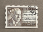 Stamps Russia -  A.G. Novikov, compositor