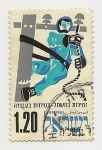 Stamps : Asia : Israel :  Obrero