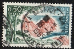 Stamps France -  Costa azul