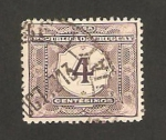 Stamps America - Uruguay -  tasa