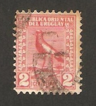 Sellos de America - Uruguay -  pájaro