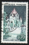 Stamps France -  Torre de César - Provins