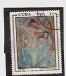 Stamps Cuba -  Obras de arte del museo nacional
