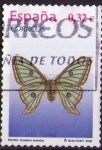 Stamps Spain -  Mariposa