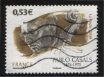 Stamps France -  Pablo Casals (1876-1973)