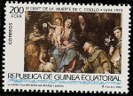 Stamps Equatorial Guinea -  3er. centenario muerte de Claudio Coello - pintor barroco