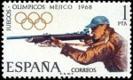 Stamps : Europe : Spain :  XIX Juegos Olímpicos en Méjico