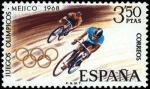 Stamps : Europe : Spain :  XIX Juegos Olímpicos en Méjico