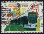Stamps France -  Tren-tranvía de París