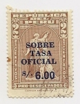 Stamps : America : Peru :  Pro-Desocupados
