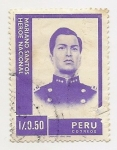 Sellos de America - Per -  Mariano Santos Héreo Nacional