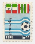 Stamps Peru -  Mundial Argentina 78