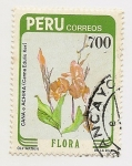 Stamps : America : Peru :  Flores (Cana o Achira)