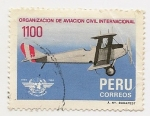 Stamps : America : Peru :  Organización de Aviación Civil Internacional