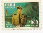 Stamps Peru -  Héroe Nacional