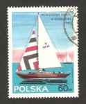 Sellos de Europa - Polonia -  campeonato del mundo de vela, clase finn