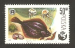 Sellos de Europa - Polonia -  2440 - centº de la pesca deportiva en Polonia, platichthys flesys l.