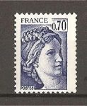 Sellos de Europa - Francia -  Nueva Marianne./ Sabine.