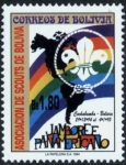 Stamps Bolivia -  Asociacion de Scouts de Bolivia