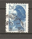 Stamps France -  Libertad de Delacroix.