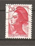 Stamps France -  Libertad de Delacroix.