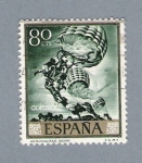 Stamps Spain -  Aeronautas (repetido)