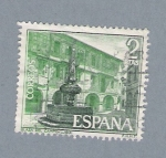 Stamps Spain -  Plaza de Campo. Lugo (repetido)