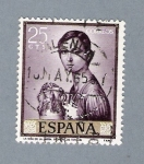 Sellos de Europa - Espaa -  La niña de la jarra (repetido)