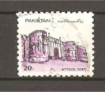 Stamps Pakistan -  Vistas./ Srevicio.