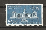 Stamps Germany -  Juegos Olimpicos de Munich. / 1972.