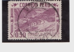 Stamps : America : Peru :  Andenes de Pisac- Cusco