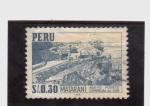 Stamps Peru -  Matarani- nuevo puerto comercial del sur