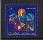 Stamps Spain -  Edifil  3769  Navidad  2000  