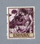 Stamps Spain -  Entierro de Catalina (repetido)