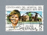 Sellos de Europa - Espaa -  Centeneario del Hospital niño Jesús (repetido)