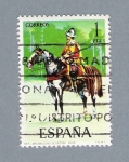 Stamps Spain -  Arcabucero equestre (repetido)