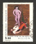 Sellos de Europa - Francia -  cuadro de jean helion