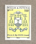 Stamps Wallis and Futuna -  Blasón de Monseñor Olier Armand