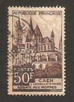 Stamps France -  917 - Abadía de Caen
