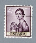 Stamps Spain -  La niña de la Jarra (repetido)