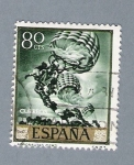 Stamps Spain -  Aeronautas (repetido)