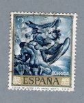 Stamps Spain -  Lucha de Jacob y el ángel (repetido)