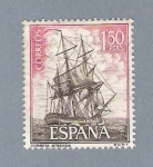 Stamps Spain -  Corbeta Atrevida (repetido)